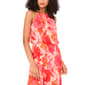 Petite MSK Lurex Floral Halter Neck Maxi Dress - image 4