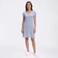 Womens Laura Ashley(R) Garden Meadow Lettuce Edge Henley Nightshirt - image 1