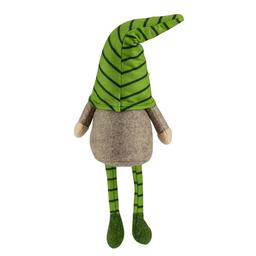 Northlight Seasonal Striped Gnome with Crossed Legs