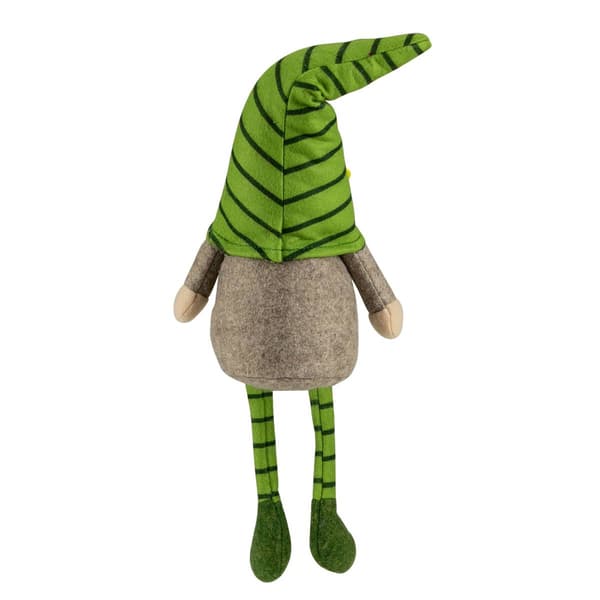 Northlight Seasonal Striped Gnome with Crossed Legs