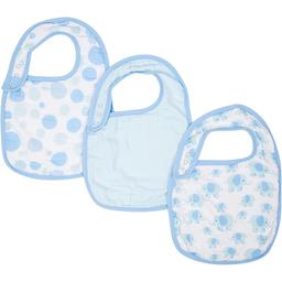 Baby Boy MiracleWare(R) Skinny Bibs - Elephants