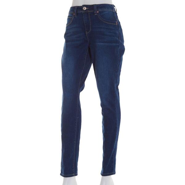 Petite Royalty Wanna Betta Butt Basic Skinny Repreve Jeans - image 
