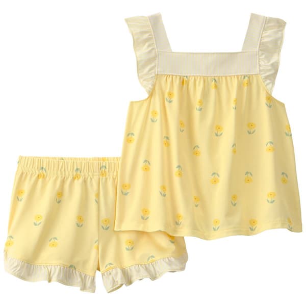 Toddler Girl Carter''s Floral Sleeveless Loose Fit 2pc. Pajama Set