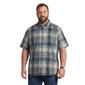Mens Big & Tall Architect(R) Weekend Button Down Shirt-Green Millue - image 1