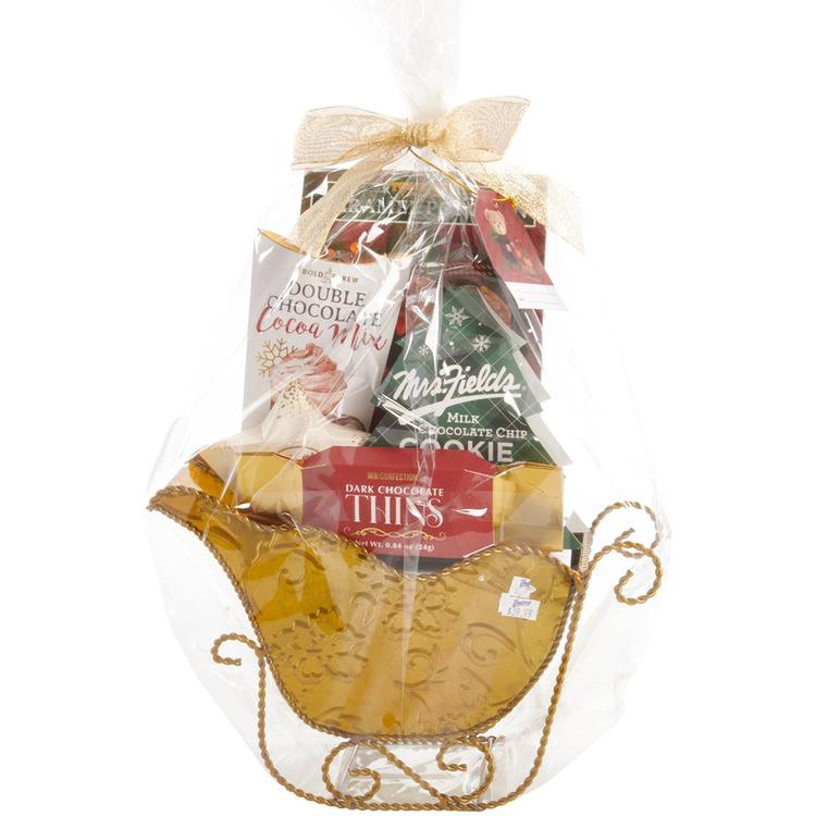 Marketplace Lindt Santa Sleigh Gift Basket