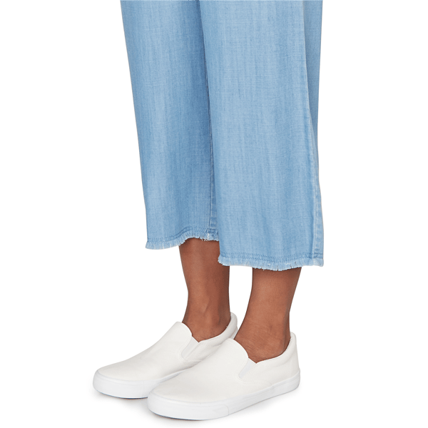 Womens Alfred Dunner Beachcomber Wide Leg Patch Pocket Pants
