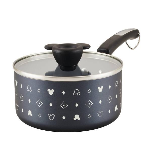 Farberware&#40;R&#41; Disney Monochrome 2qt. Ceramic Nonstick Saucepan - image 