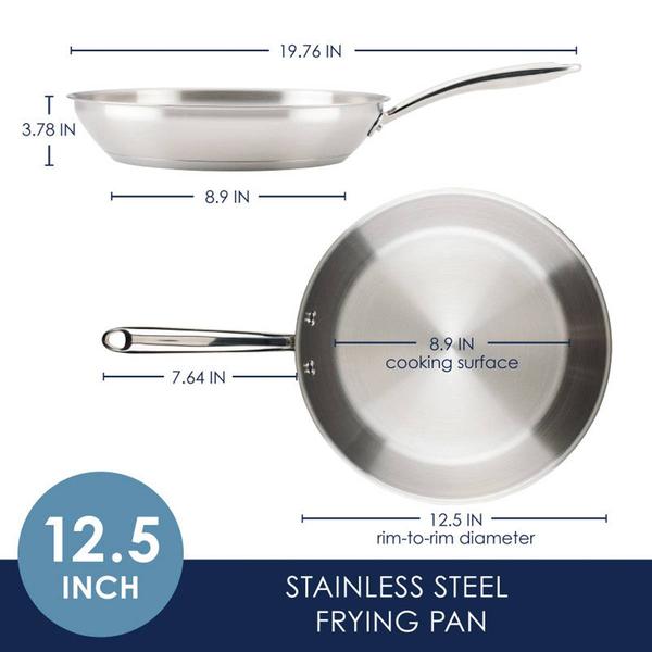 Rachael Ray Professional 12.5in. Induction Frying Pan