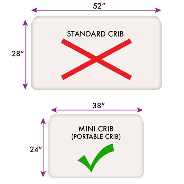 Warner Bros. Harry Potter Mini Crib Sheet