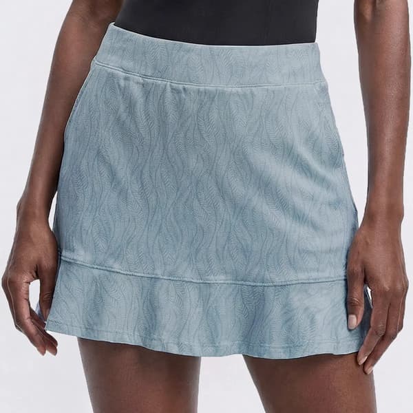 Womens Court Haley Wave Leaf Skort