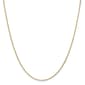 Unisex Gold Classics&#40;tm&#41; .95mm. 14kt. Diamond Cut Cable Necklace - image 1