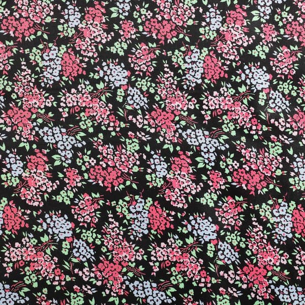 Betsey Johnson Confetti Floral Satin Sheet Set
