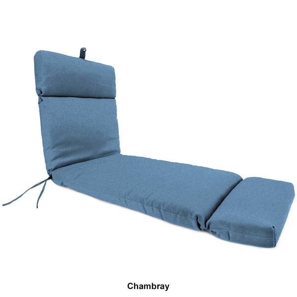 Jordan Manufacturing Textured Outdoor Chaise Cushion