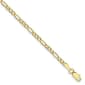 Gold Classics(tm)10kt. 2.5mm Semi-Solid Figaro Chain Bracelet - image 1