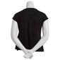 Womens New York Laundry Embellished Palm & Flamingo Tee - image 2