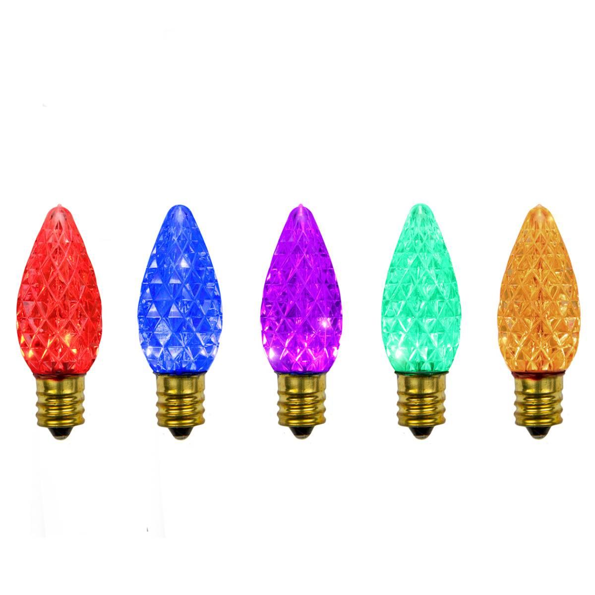 Northlight 25pk. C7 LED Multi-Color Christmas Replacement Bulbs