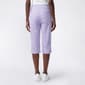 Womens Napa Valley Ditsy Floral Super Stretch Tab Hem Capris - image 2