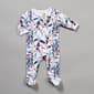 Baby Girl &#40;NB-9M&#41; Mini Hop Leaf & Berry Zip Footie Pajamas - image 1