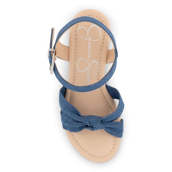 Big Girls Jessica Simpson Asha Knot Wedge Sandals