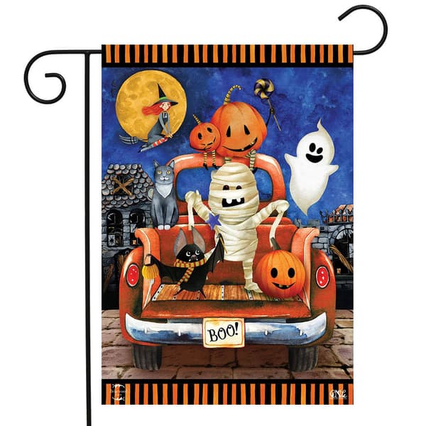 Briarwood Lane Haunted Pickup Garden Flag - image 