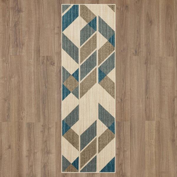 Mohawk Home Rimto Blue Runner - image 