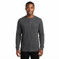 Mens Preswick & Moore(R) Charcoal Thermal Henley Pajama Shirt - image 1