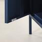South Shore Crea Dark Blue Metal 1-Door End Table - image 4