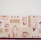 Achim Cappuccino Embellished Cottage Kitchen Curtain Set - image 2