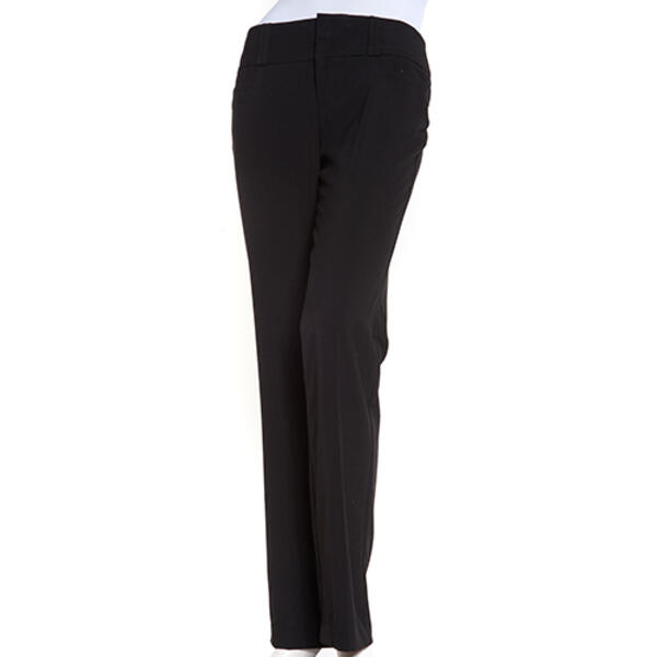 Juniors A. Byer Solid Dress Pants with Decorative Pockets - image 