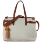 DS Fashion Color Block Canvas Satchel - image 1