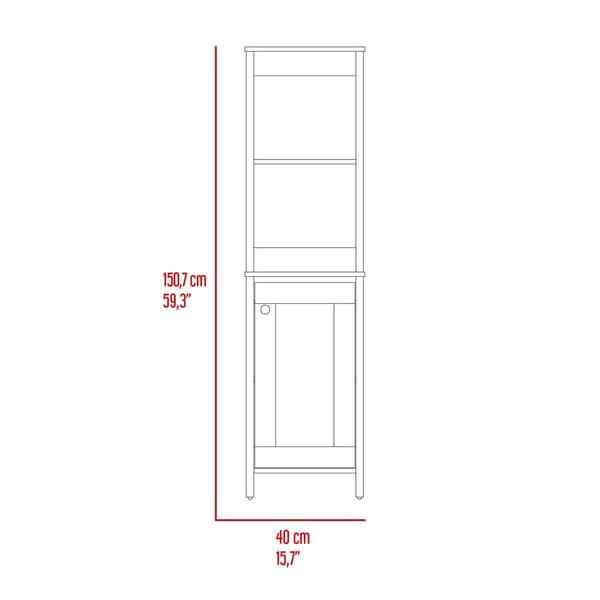 FM FURNITURE Arctic Linen Cabinet