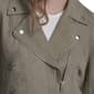 Womens DKNY Sport Long Sleeve Zip Front Crinkle Moto Jacket - image 5