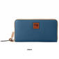 Womens Dooney & Bourke Pebble Grain Large Zip Around Wristlet - image 5