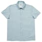 Mens WearFirst Knit Button Down Sport Shirt - Blue Fog - image 1