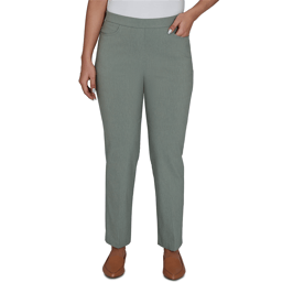 Petites Alfred Dunner Provence Millennium Flat Front Pant