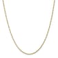 Gold Classics&#8482; 10kt. 10in. Singapore Chain Anklet Bracelet - image 2