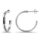 Designs by FMC Sterling Silver Double Round Hoop Earrings - image 2