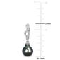 Gemstone Classics&#8482; Tahitian Pearl Twist Drop Earrings - image 2