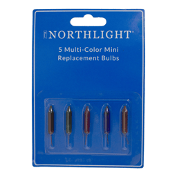 Northlight 5pk. Mini Christmas 3.5 Volts Replacement Bulbs