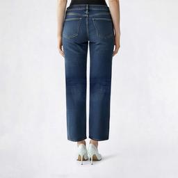 Juniors Madden Girl Ultra 90''s Straight Leg Jeans with Stripes