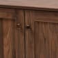 Baxton Studio Baxton Studio Nissa 2-Door Shoe Storage Cabinet - image 5