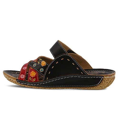 Womens L`Artiste by Spring Step Leigh Slide Wedge Sandals