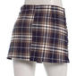 Juniors Zoe & Phoebe Plaid Millennium O-Ring Mini Skort - image 3