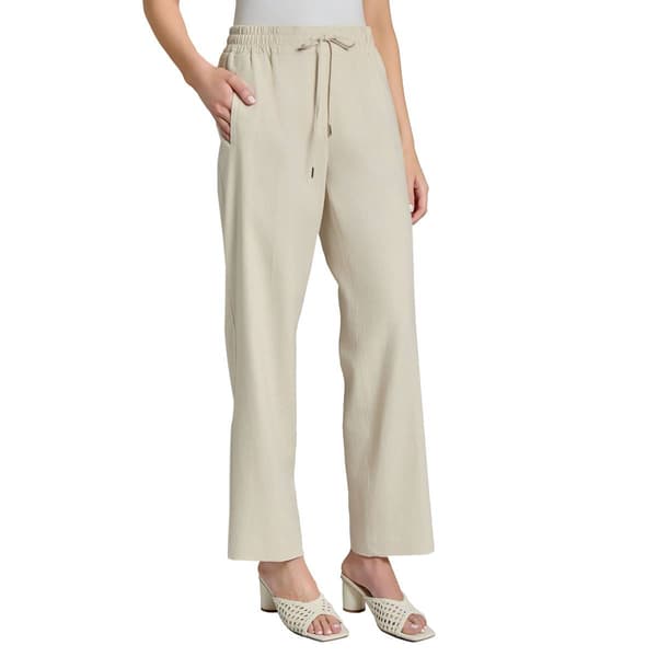 Womens Jones New York Pull On Drawstring Wide Leg Pants