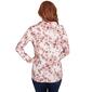Womens Emaline Washington Long Sleeve Cowl Neck Top - image 2