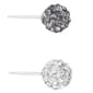 Athra 2pr. 6mm Silver Plated Crystal Stud Earrings Set - image 2