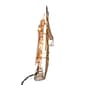 Kurt Adler 10-Light Capiz Angel Treetop w/ Scroll Design & Pearls - image 3