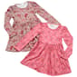 Girls (4-6x) Emma & Elsa 2pk. Deer & Floral Butterfly Dresses - image 2