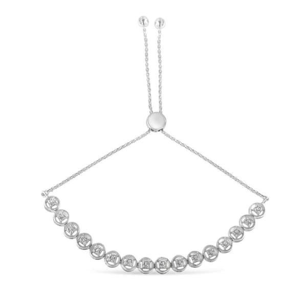 Diamond Classics™ 1/10ctw. Diamond Bolo Bracelet