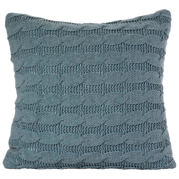 Harper Loft Kelly Knit Decorative Pillow - 18x18 - image 
